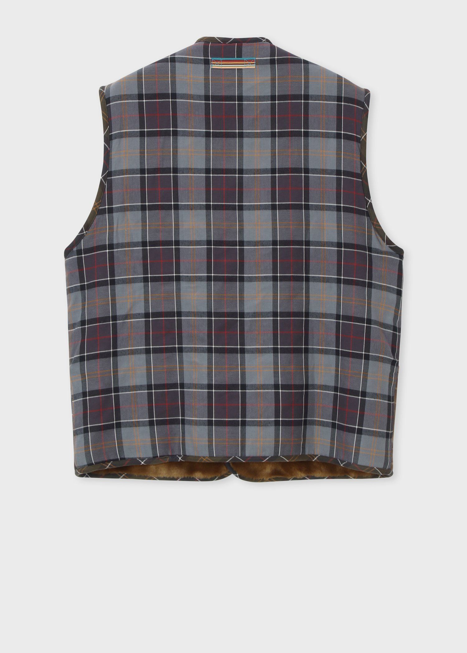 "Paul Smith Loves Barbour" タータンチェックベスト