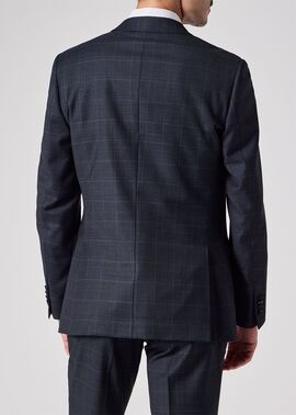 新品 ポールスミス スーツ ダブル ボックスチェック ネイビー Paul Smith - ルックモデル タータンチェック スーツ Paul Smith