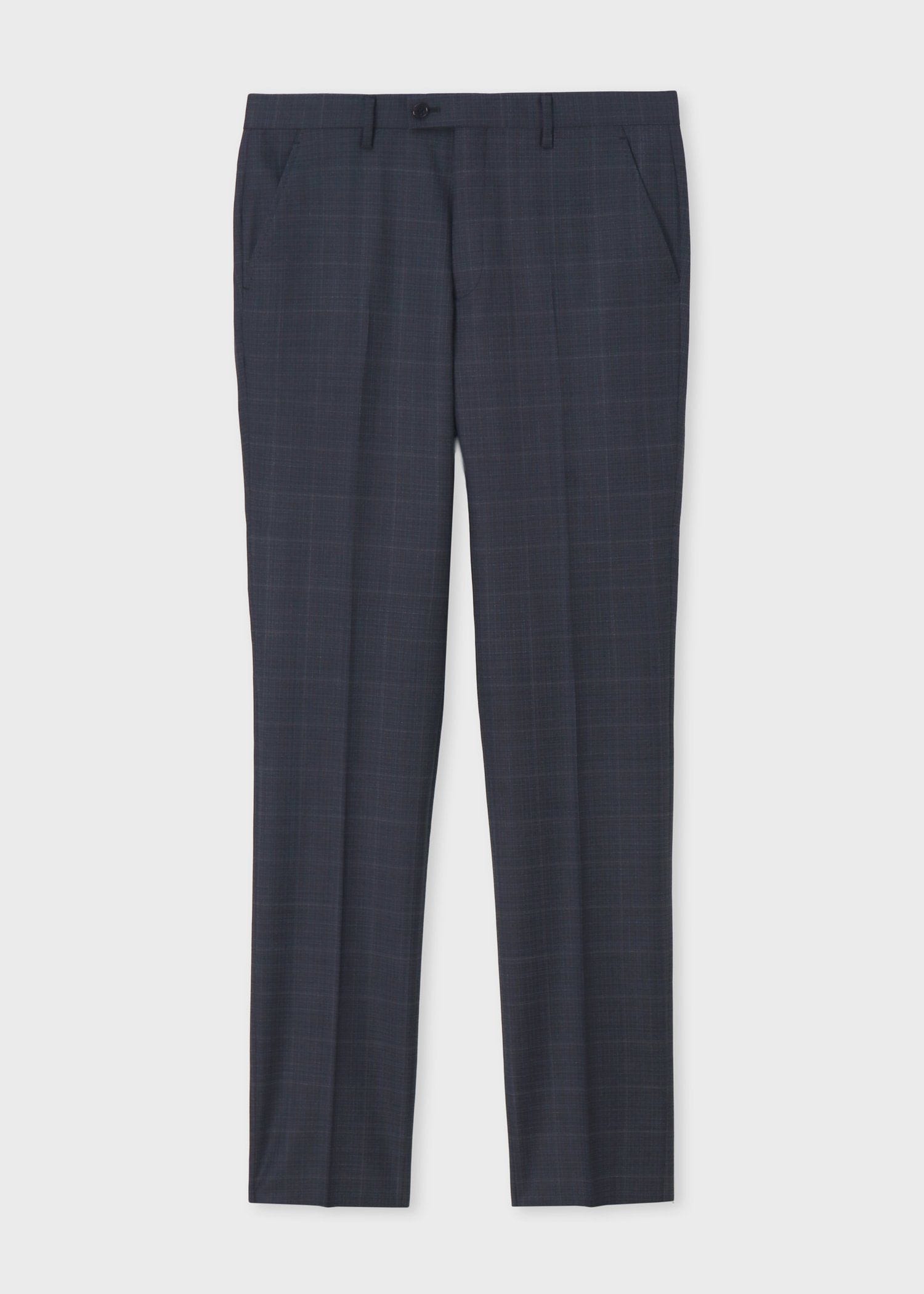 コントラストチェック 2B スーツ（ネイビー） ｜ポール・スミス