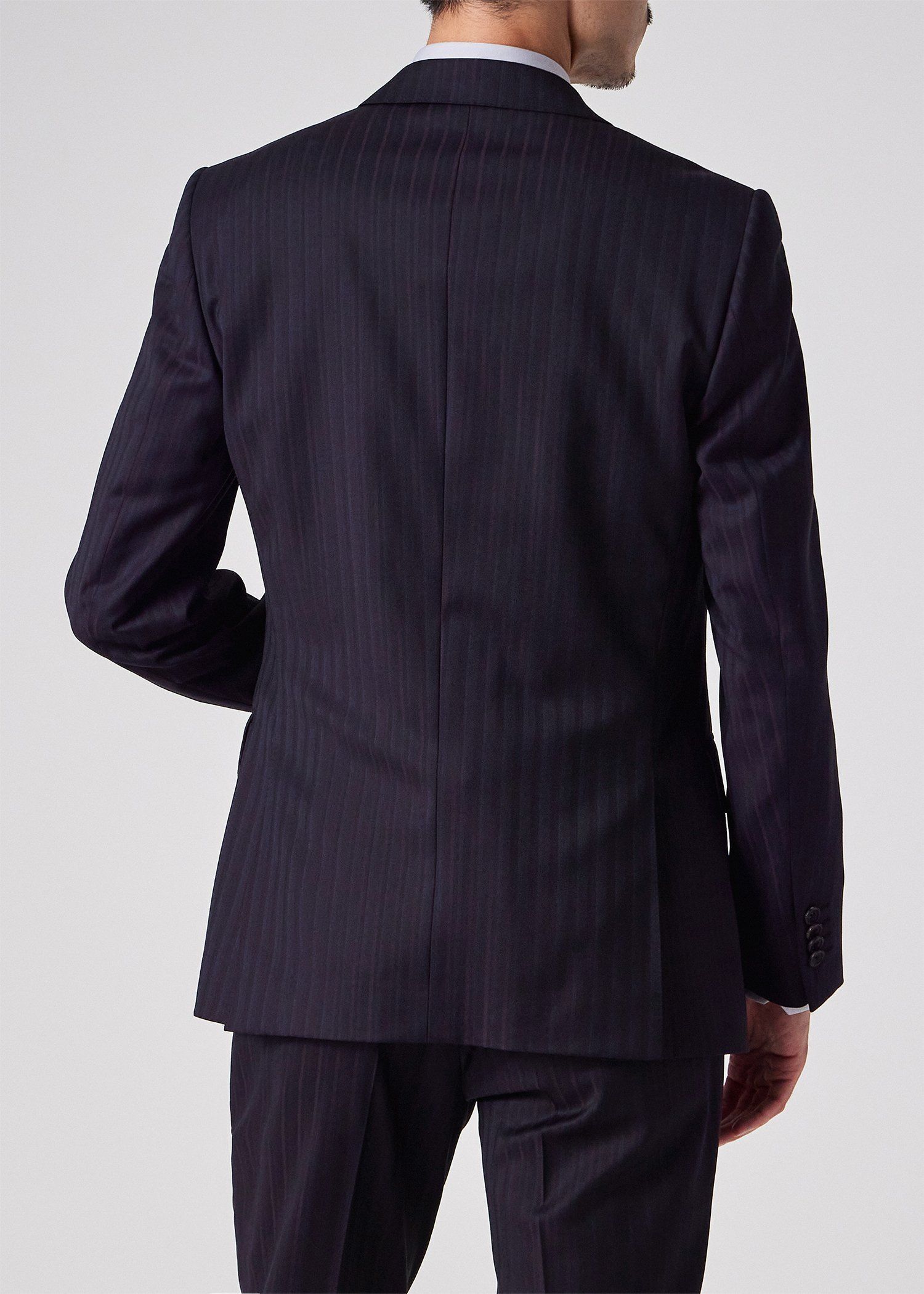 コントラストストライプ 2B スーツ ｜ポール・スミス