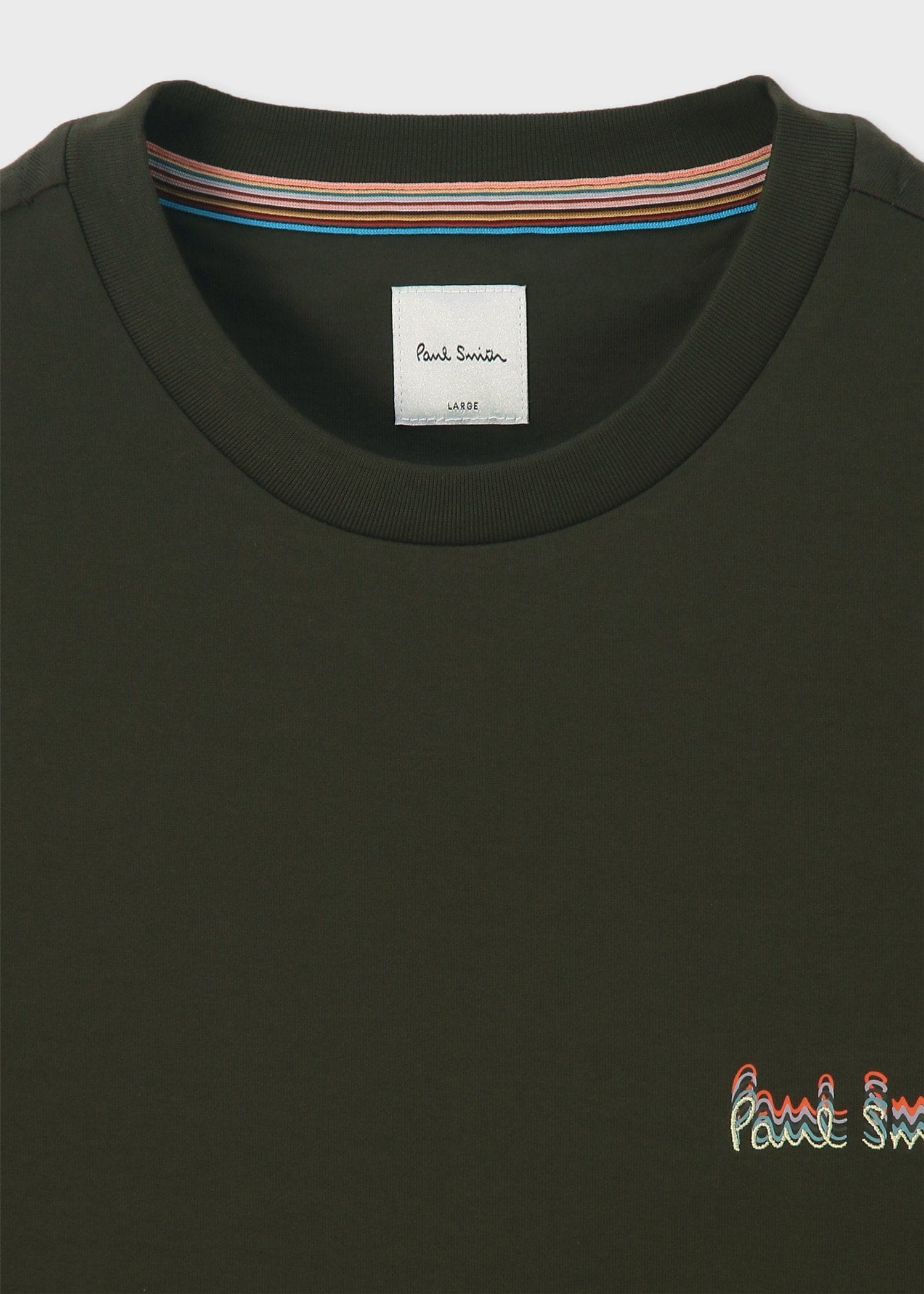 "Afterimage Logo" 長袖Tシャツ