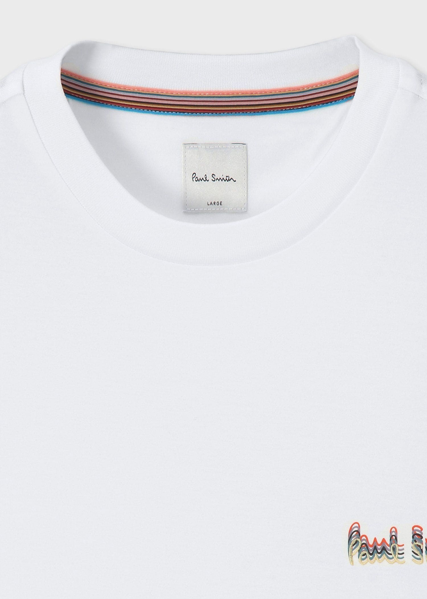 "Afterimage Logo" 長袖Tシャツ