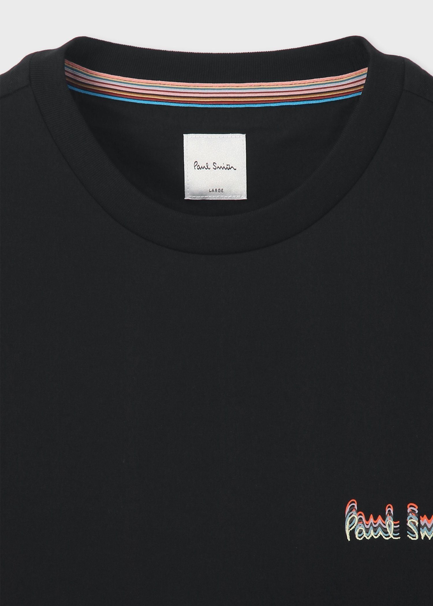 "Afterimage Logo" 長袖Tシャツ