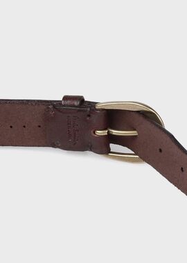 ヴィンテージライク スタッズ ベルト（ダークブラウン） ｜ポール・スミス