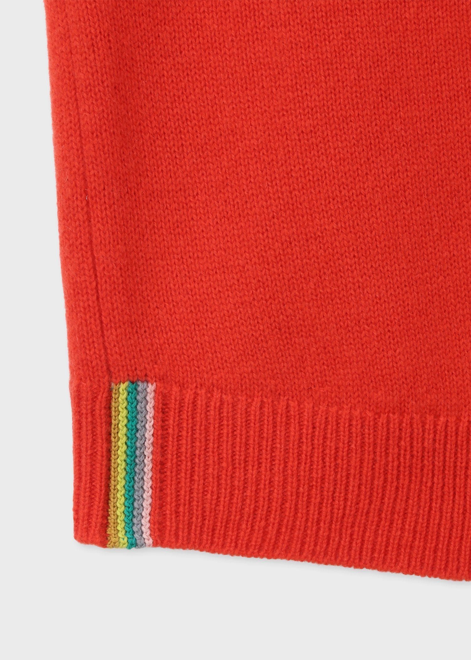 ウィメンズ インターシャ ストライプ ベスト