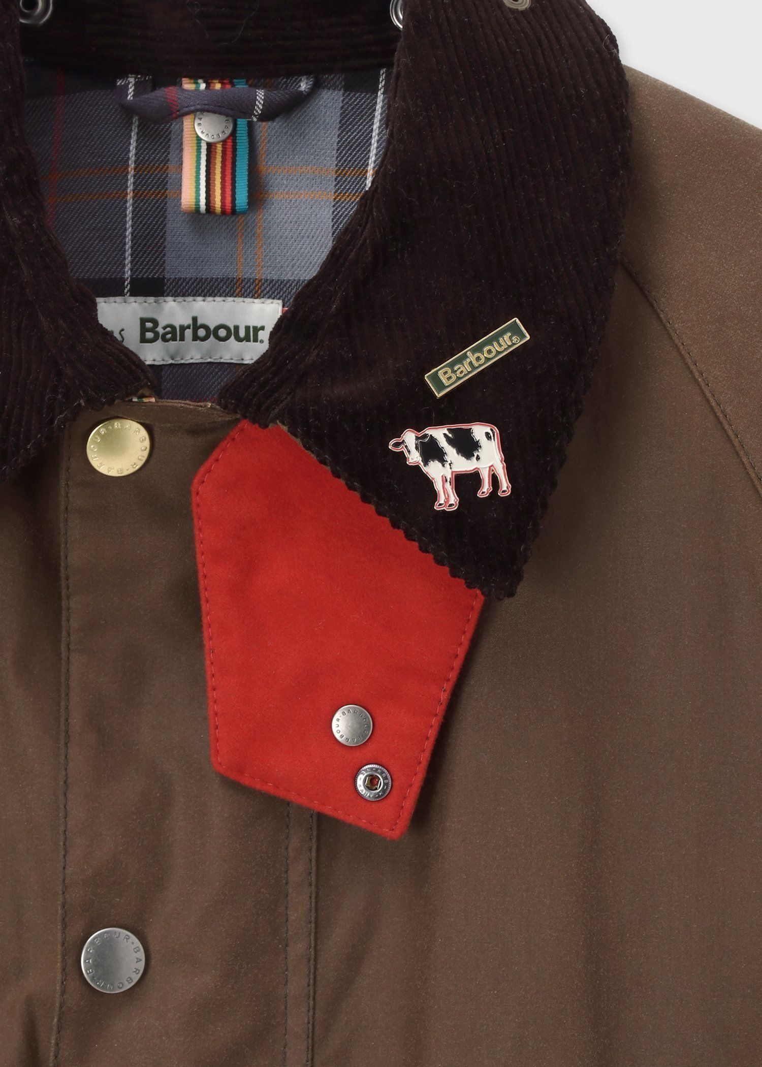 ウィメンズ "Paul Smith Loves Barbour" Bedale ワックスジャケット