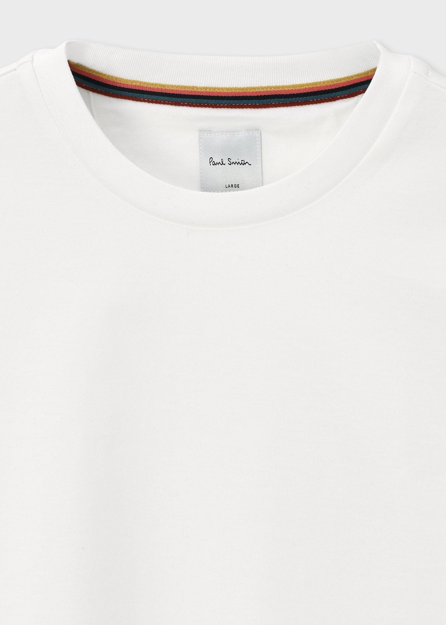 "Cropped logo" 長袖Tシャツ