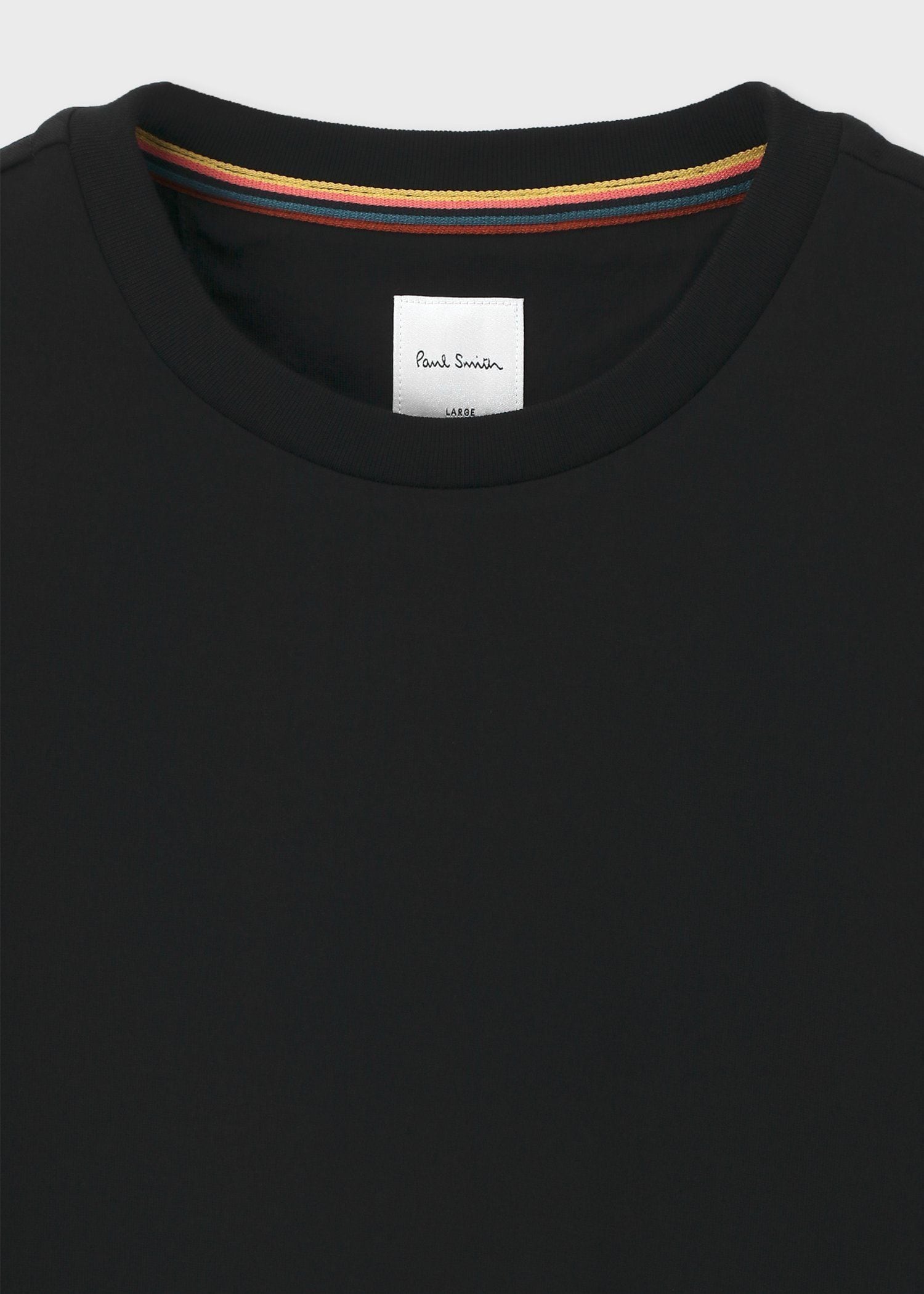 "Cropped logo" 長袖Tシャツ