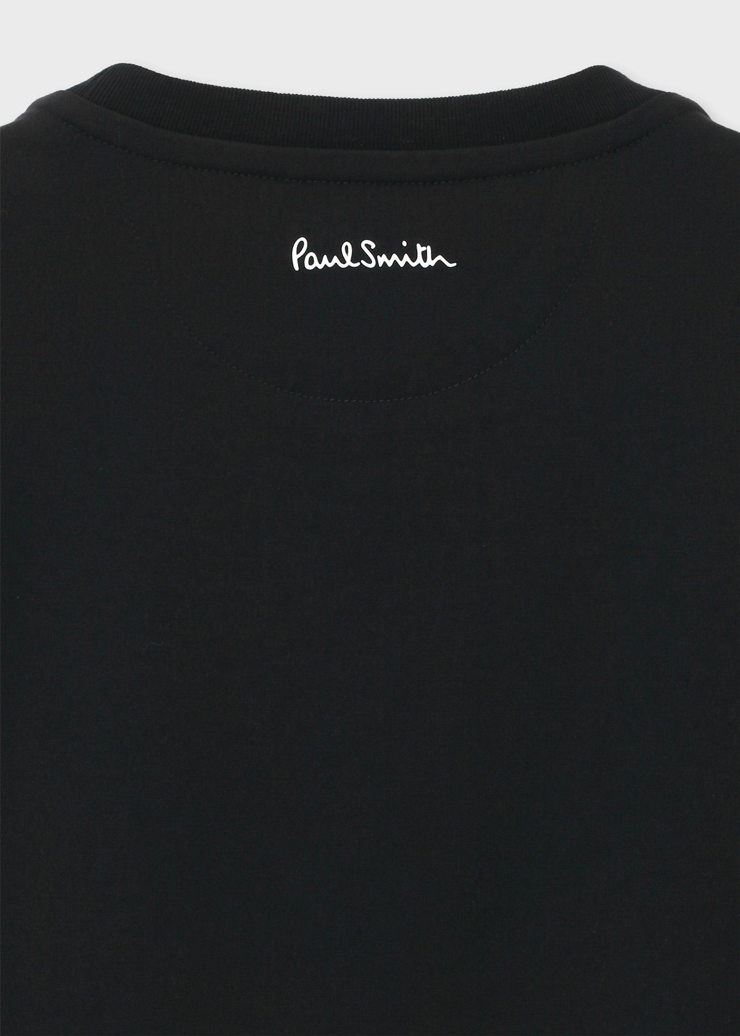 "Cropped logo" 長袖Tシャツ