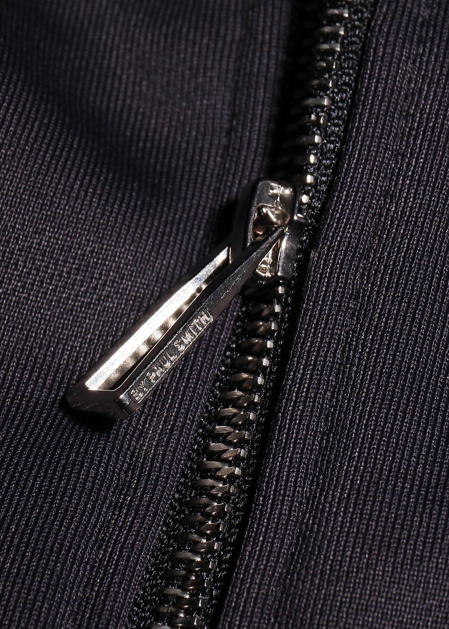 ストライプリブ トラックジャケット