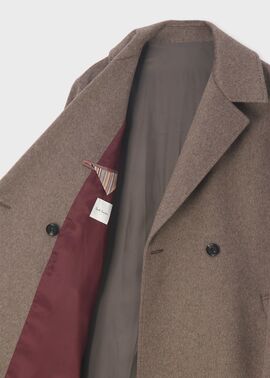 ウィメンズ カシミヤ ロングコート（ブラウン） ｜ポール・スミス