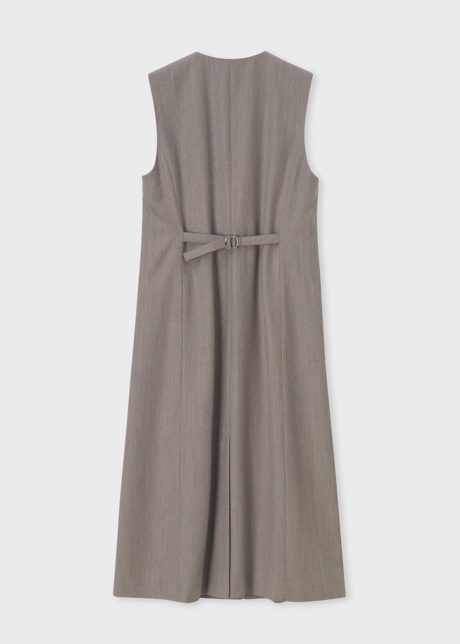 ウィメンズ カシミアブレンド フランネル ジャンパースカート