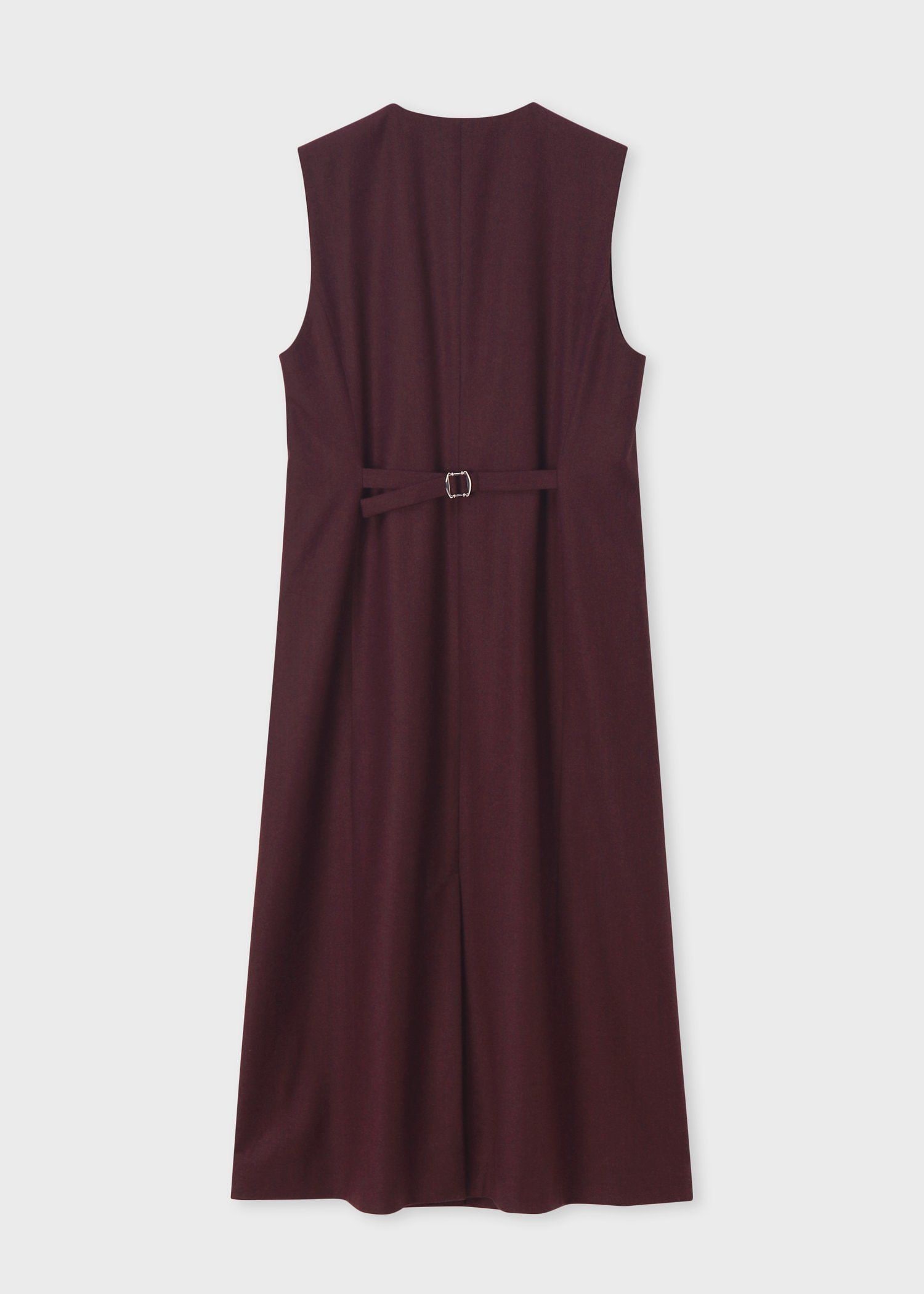 ウィメンズ カシミアブレンド フランネル ジャンパースカート