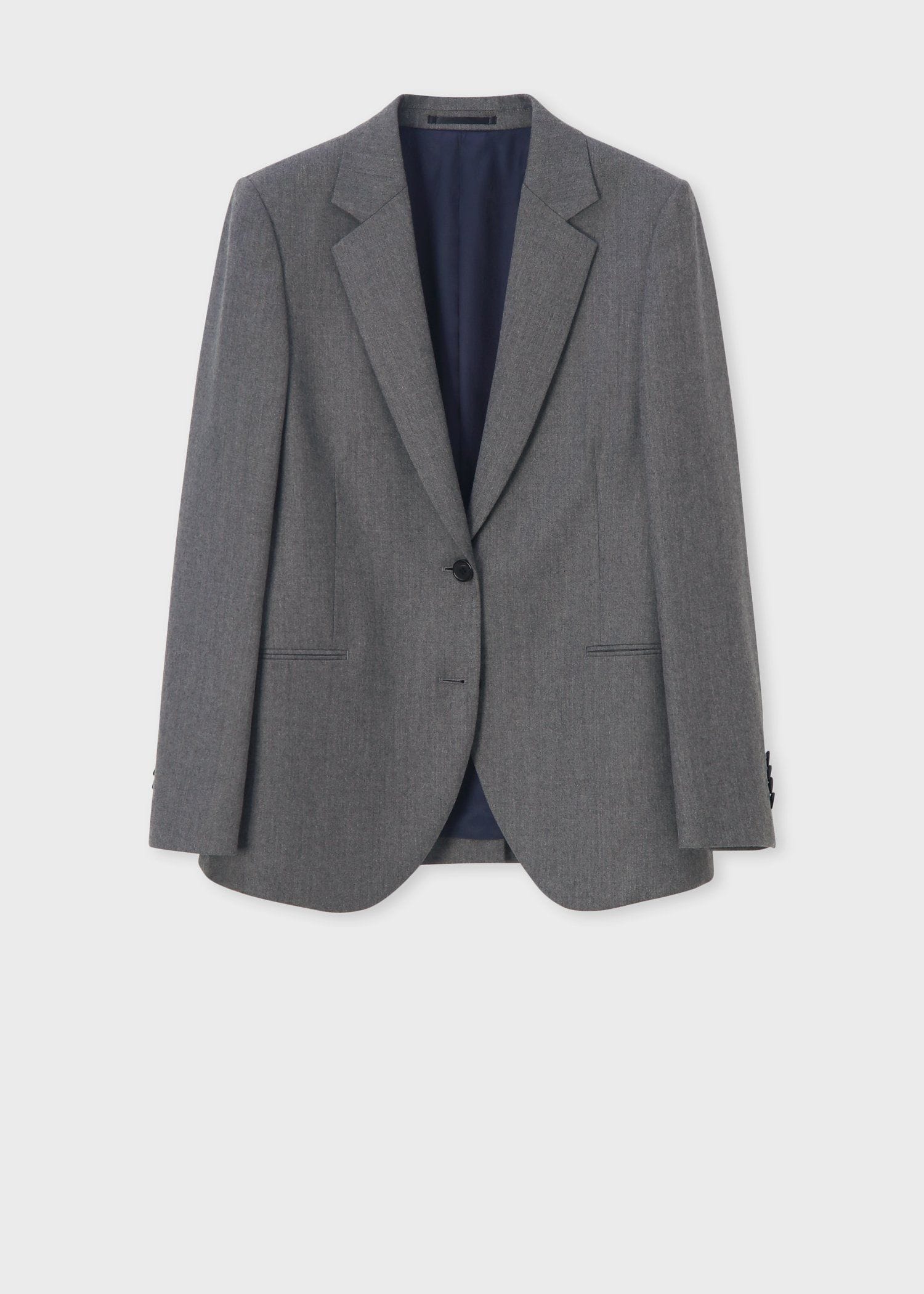 ウィメンズ カシミアブレンド フランネル ジャケット