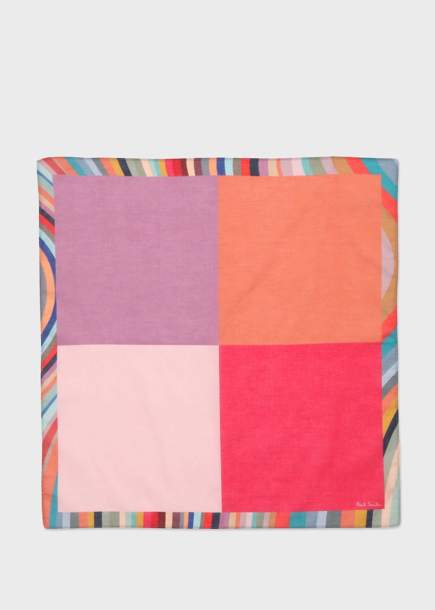 ウィメンズ "Swirl Edge Color Block" ハンカチ