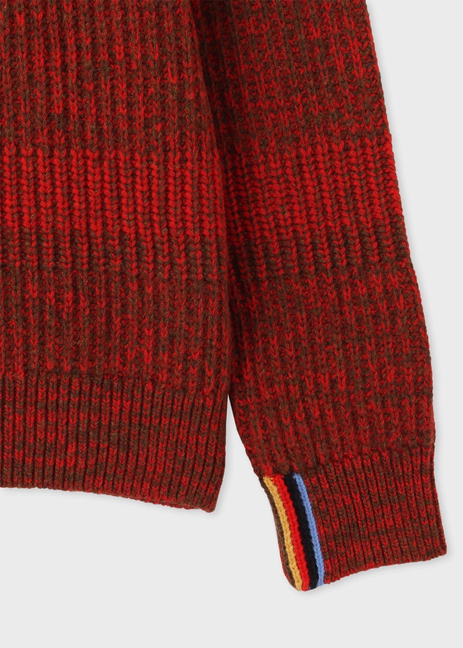 "Paul Smith Loves Barbour" サドルクルーネックセーター