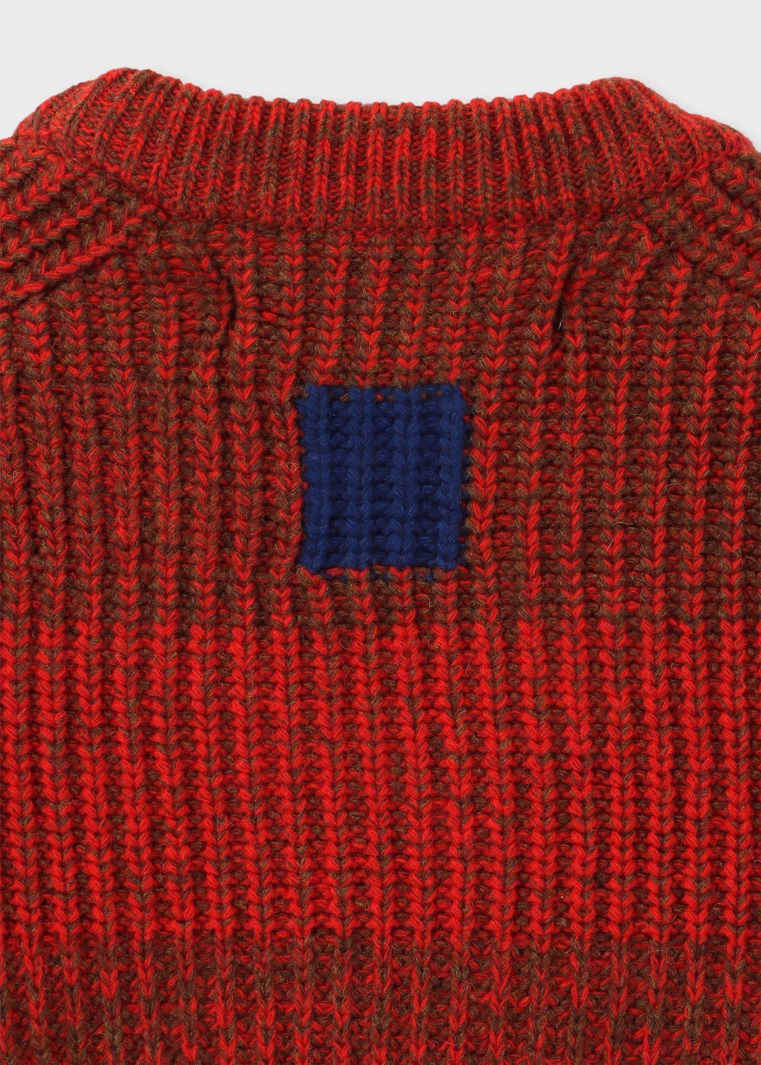 "Paul Smith Loves Barbour" サドルクルーネックセーター