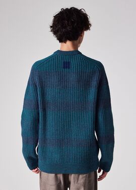 \"Heritage + / ヘリテージ プラス\" ガンジー クルーネックセーター Heritage + / ヘリテージ プラス