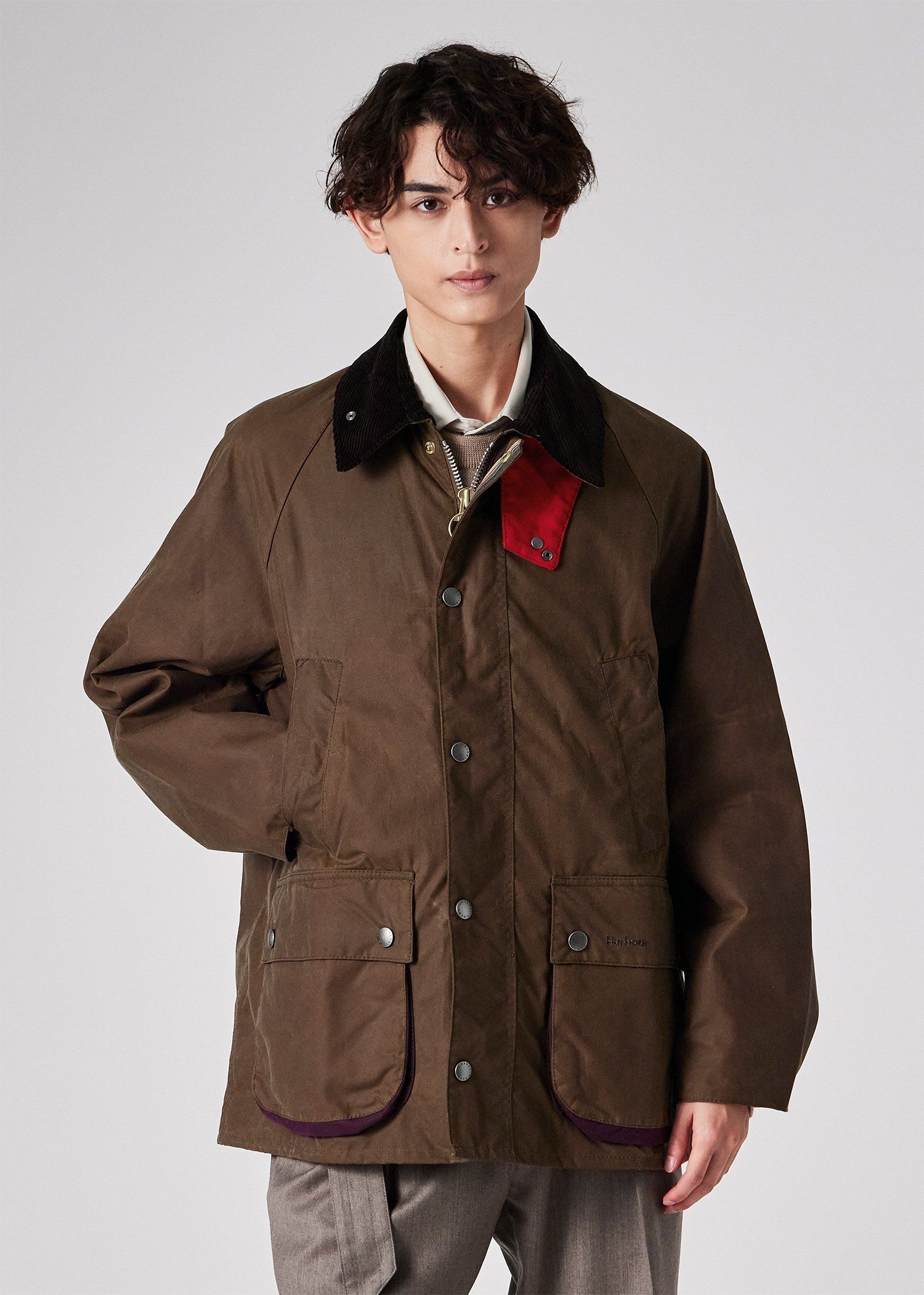 "Paul Smith Loves Barbour" Bedale ワックスジャケット