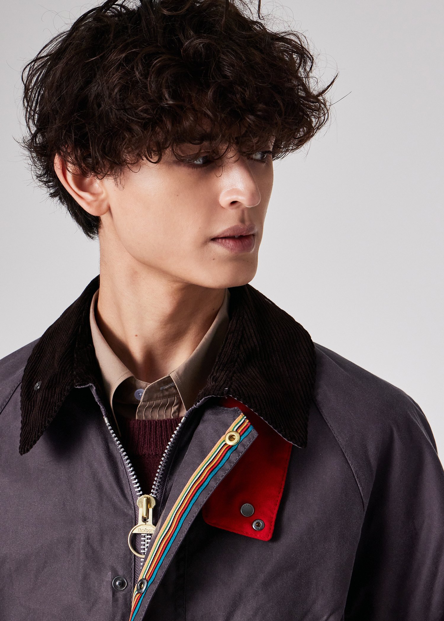 "Paul Smith Loves Barbour" Bedale ワックスジャケット