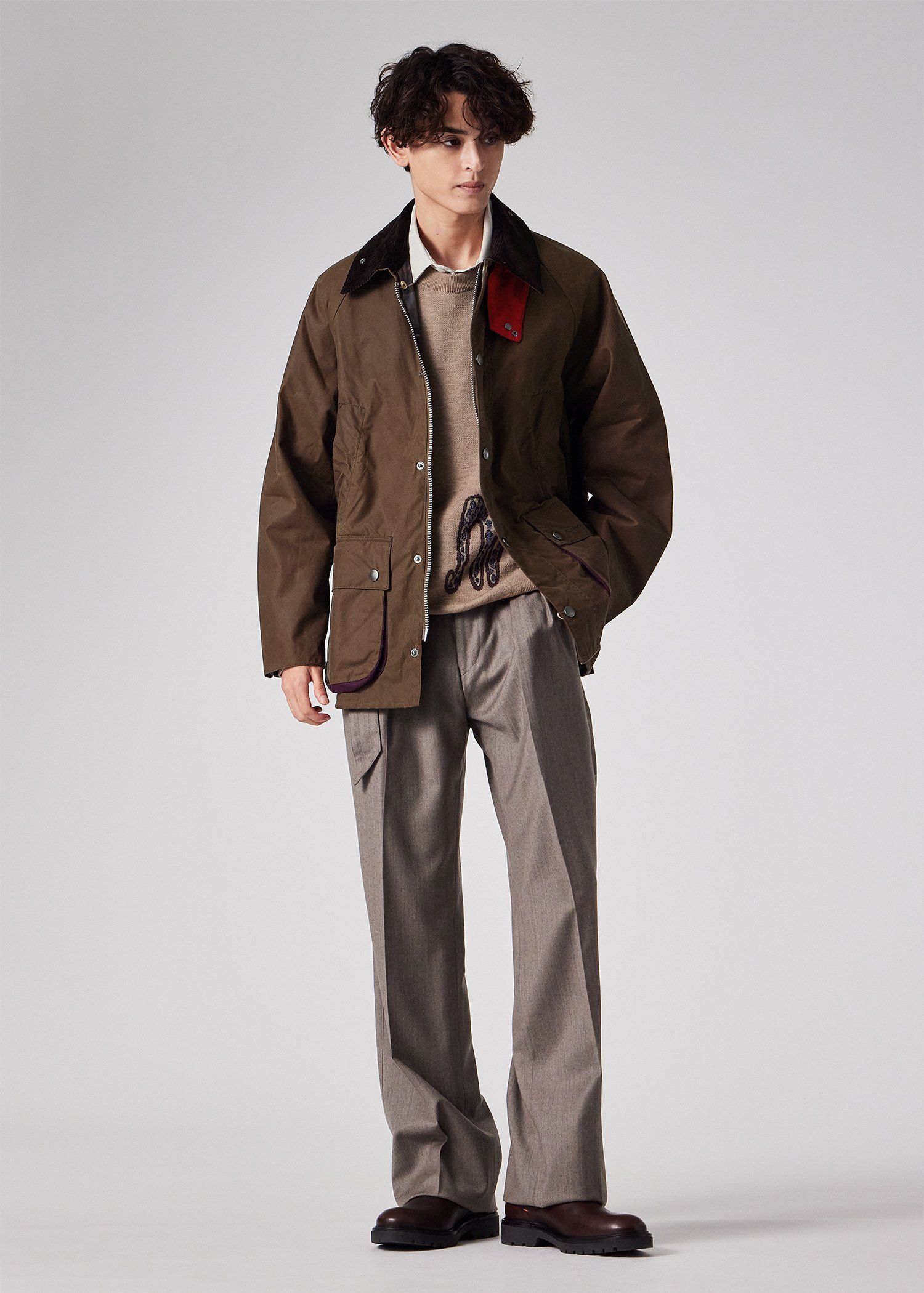 "Paul Smith Loves Barbour" Bedale ワックスジャケット
