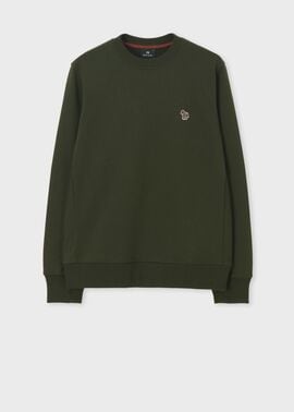 "Sports Stripe Zebra" ワンポイント スウェット