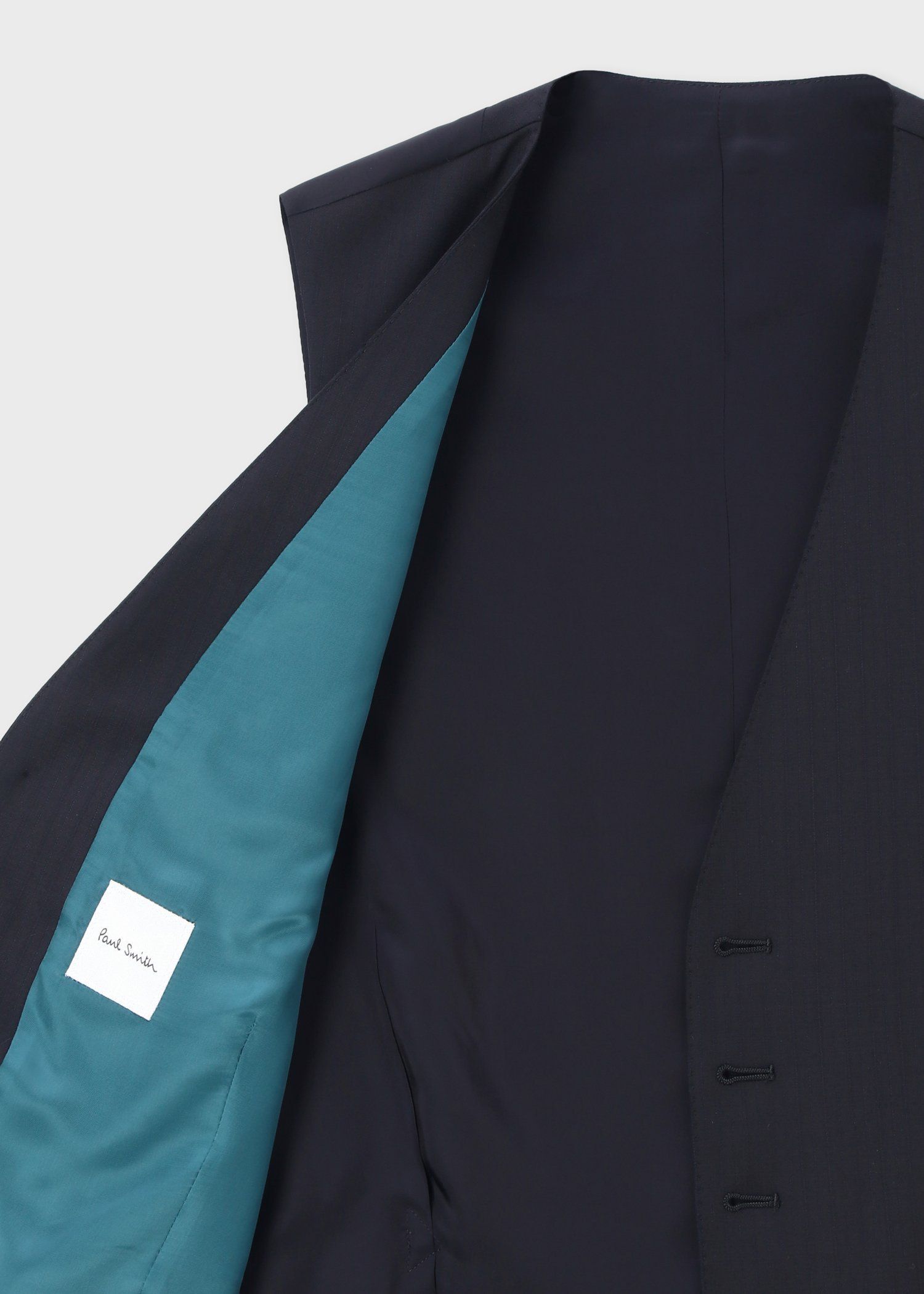 ストレッチシャドーストライプ 6B ベスト