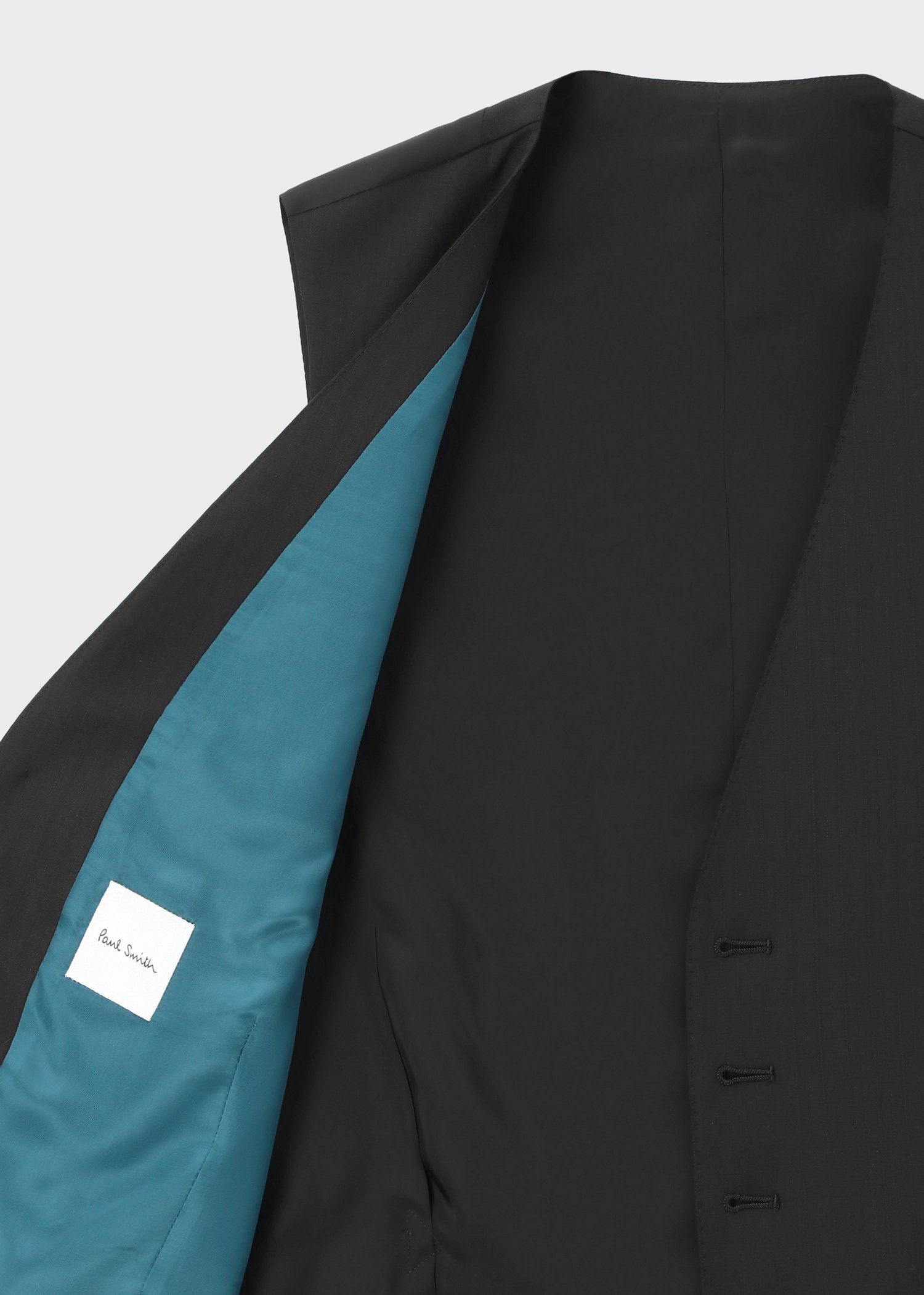 ストレッチシャドーストライプ 6B ベスト