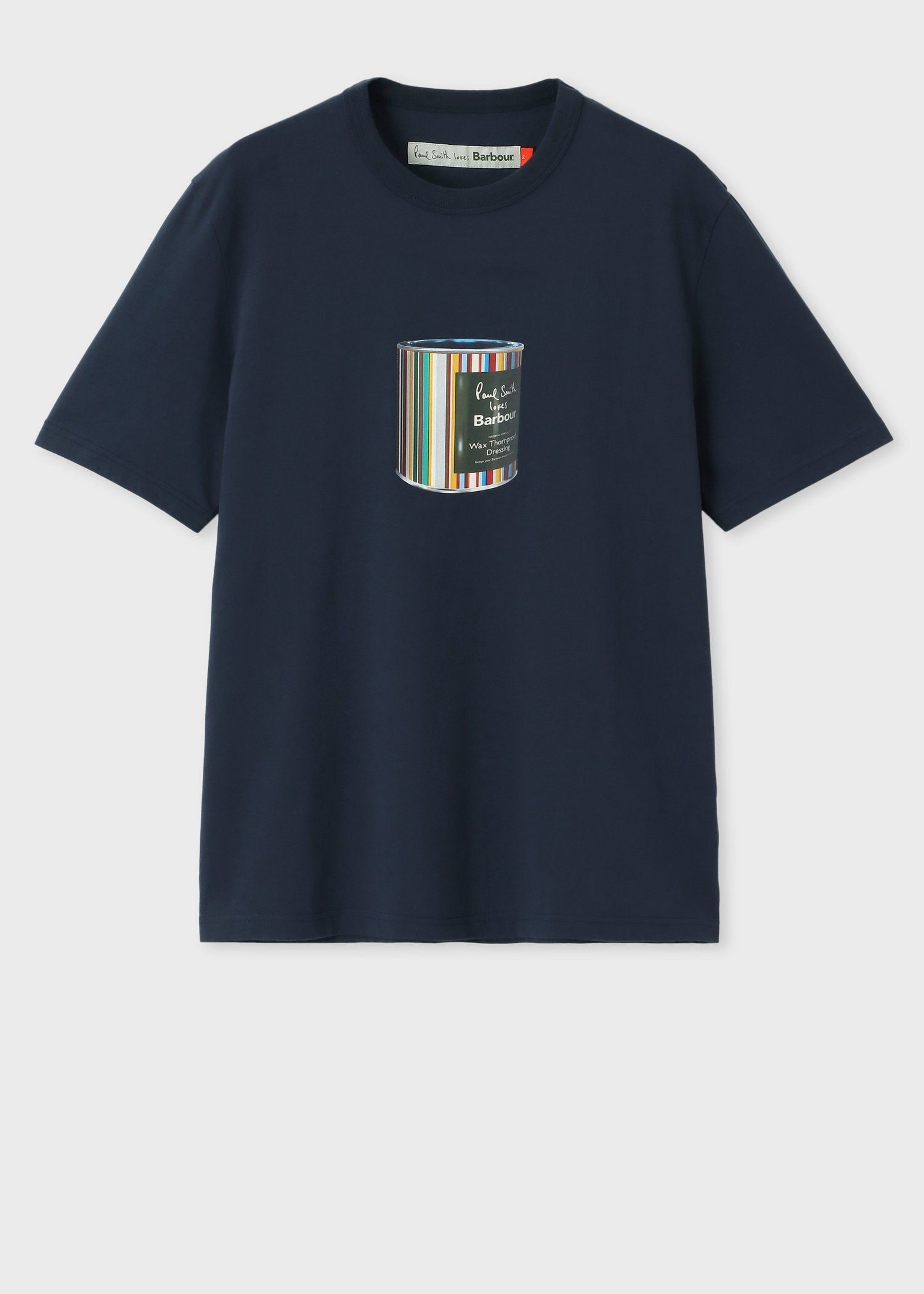 "Paul Smith Loves Barbour" プリント Tシャツ