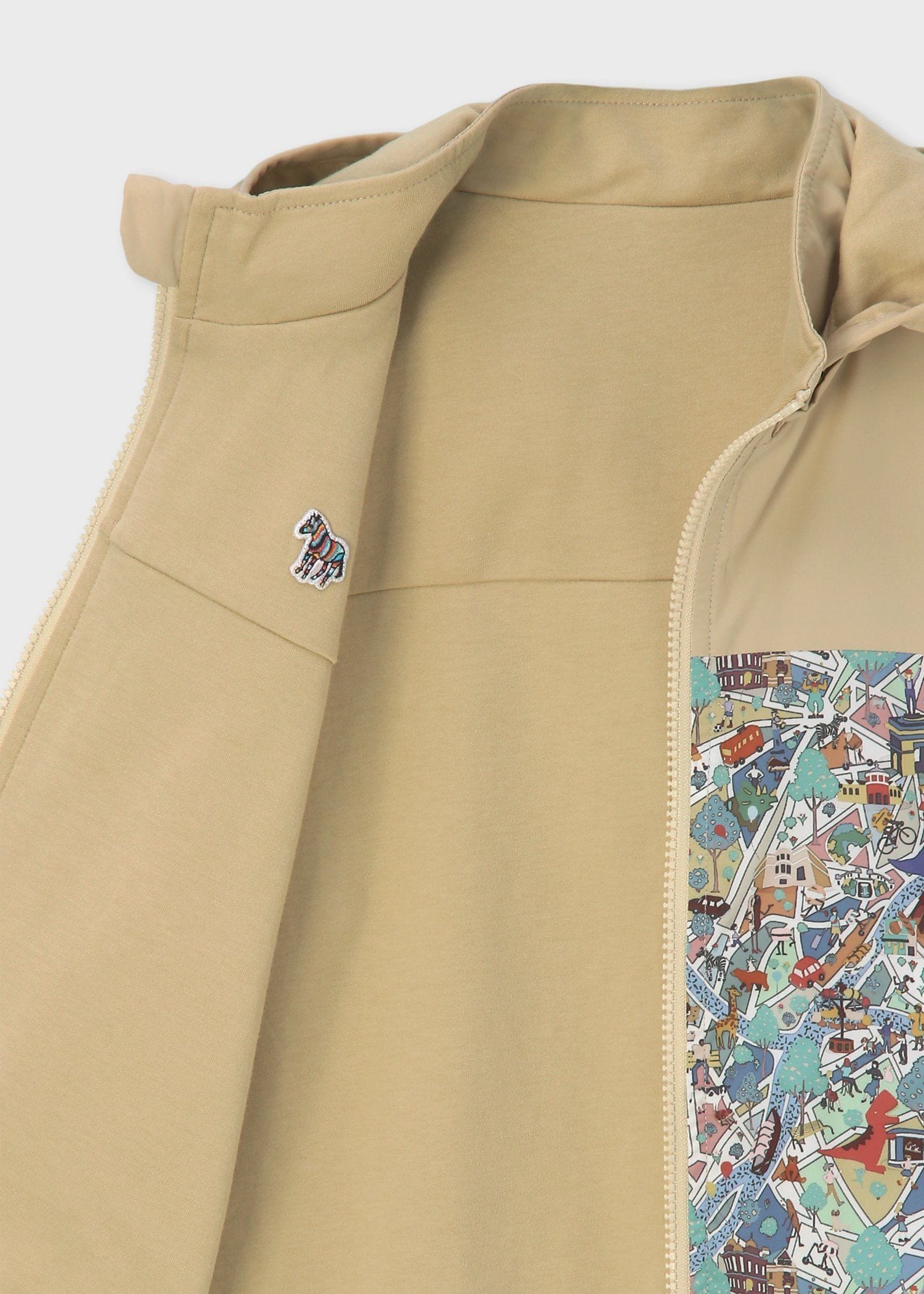 ジュニア リバーシブルジップ ブルゾン