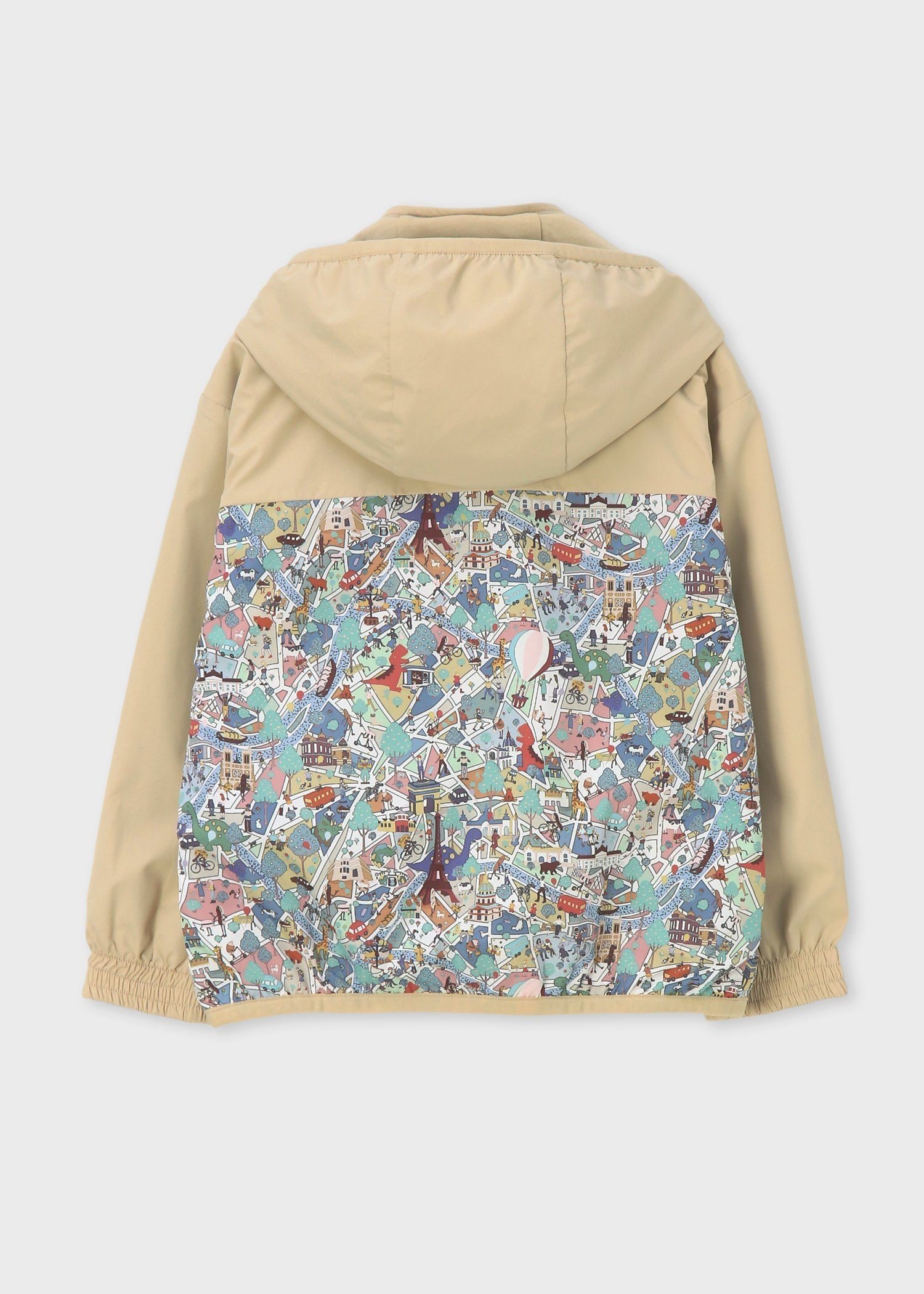 ジュニア リバーシブルジップ ブルゾン