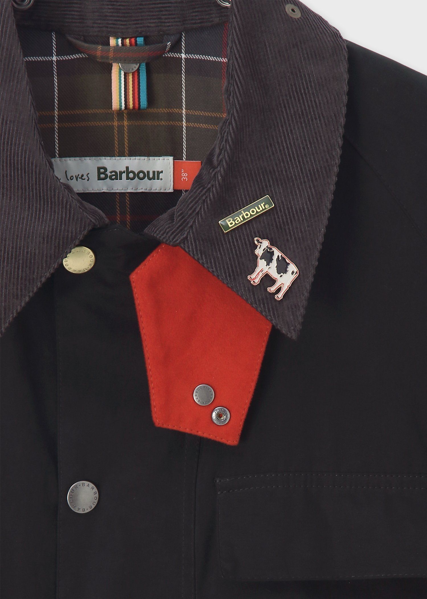 "Paul Smith Loves Barbour" Transport ピーチスキンジャケット