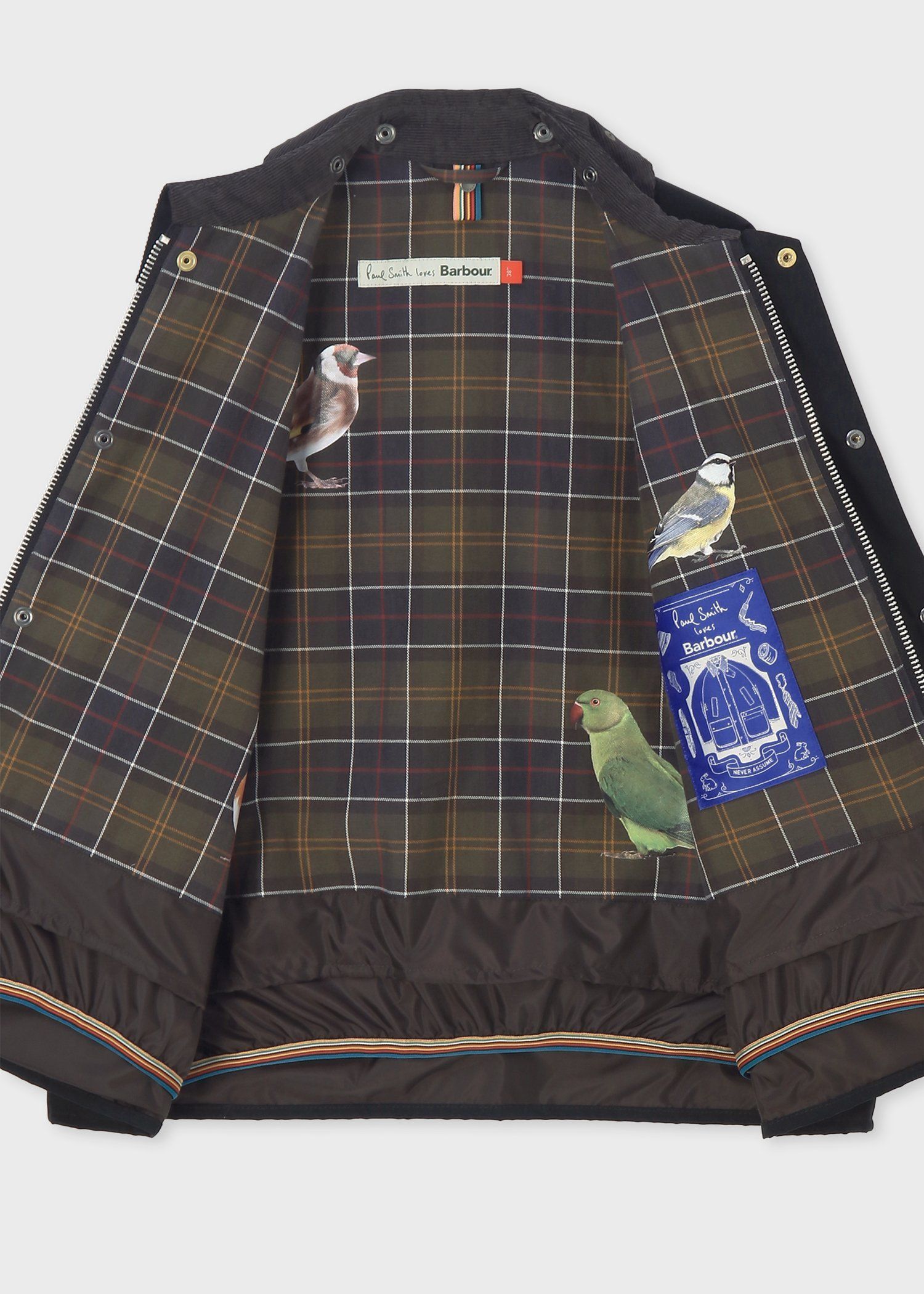 "Paul Smith Loves Barbour" Transport ピーチスキンジャケット