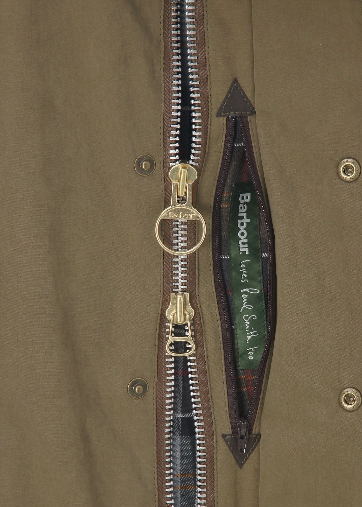 "Paul Smith Loves Barbour" Transport ピーチスキンジャケット