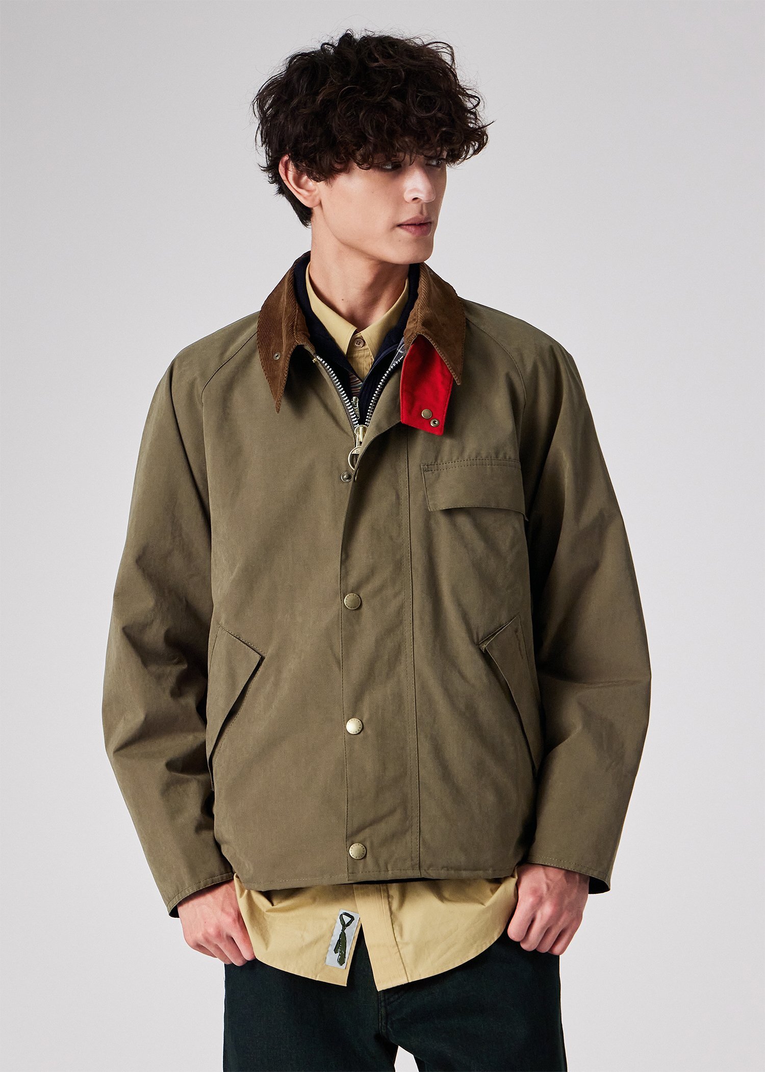 "Paul Smith Loves Barbour" Transport ピーチスキンジャケット