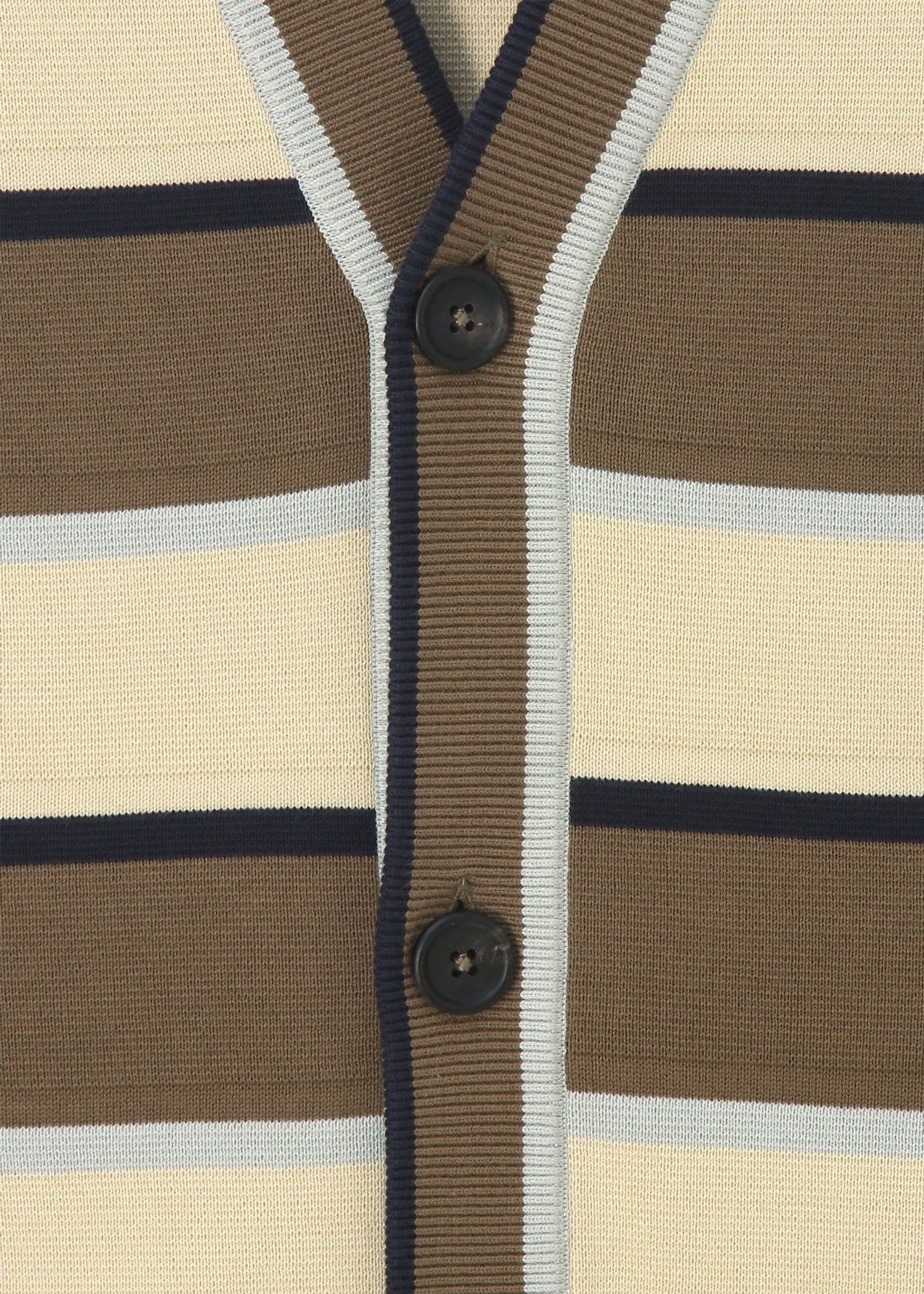 カラーミックスボーダー カーディガン