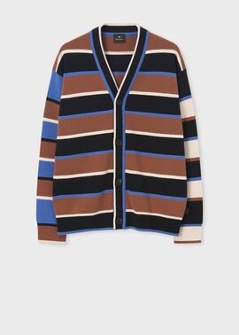 カラーミックスボーダー カーディガン