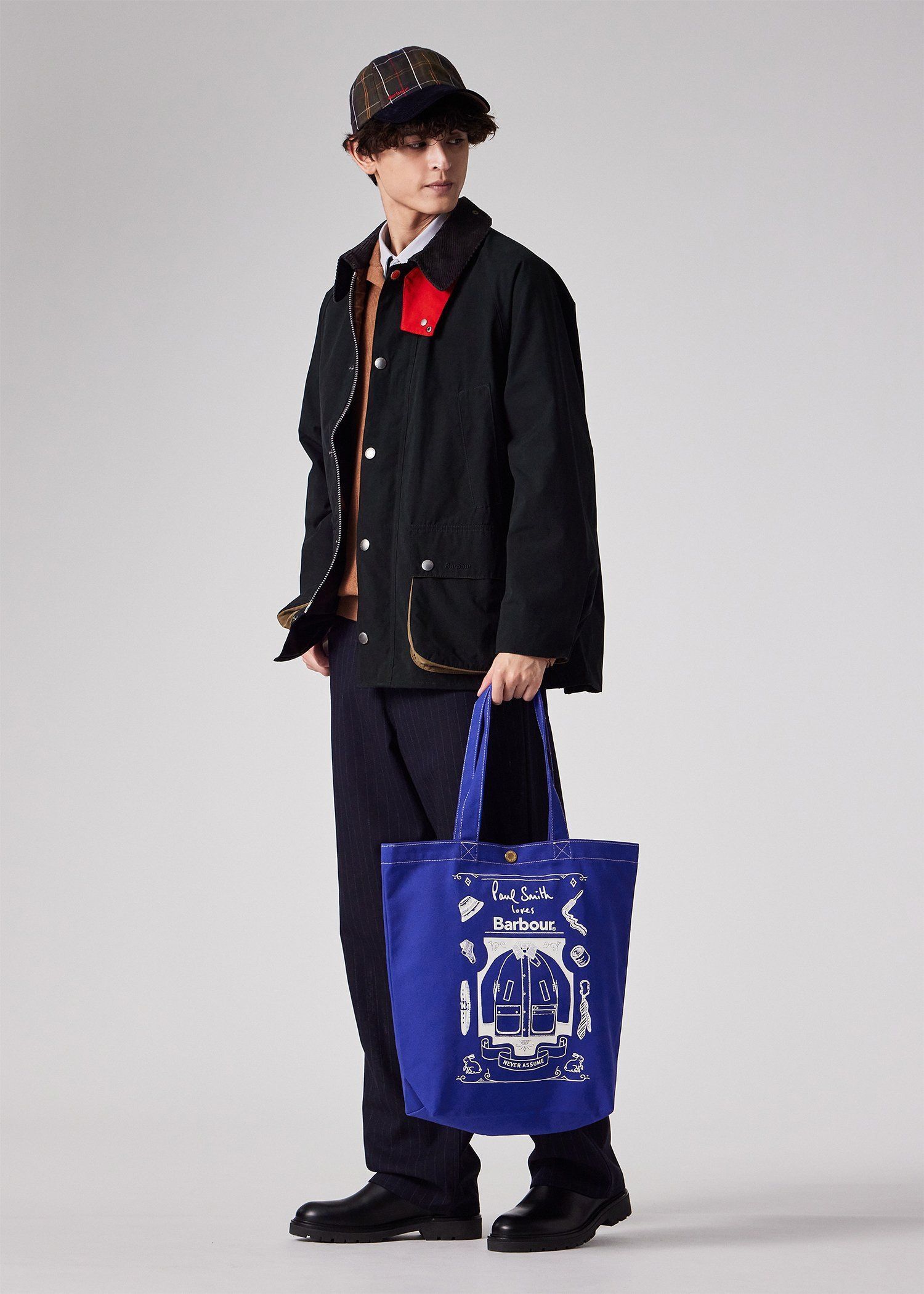 Paul Smith Loves Barbour\" トートバッグ Paul Smith｜