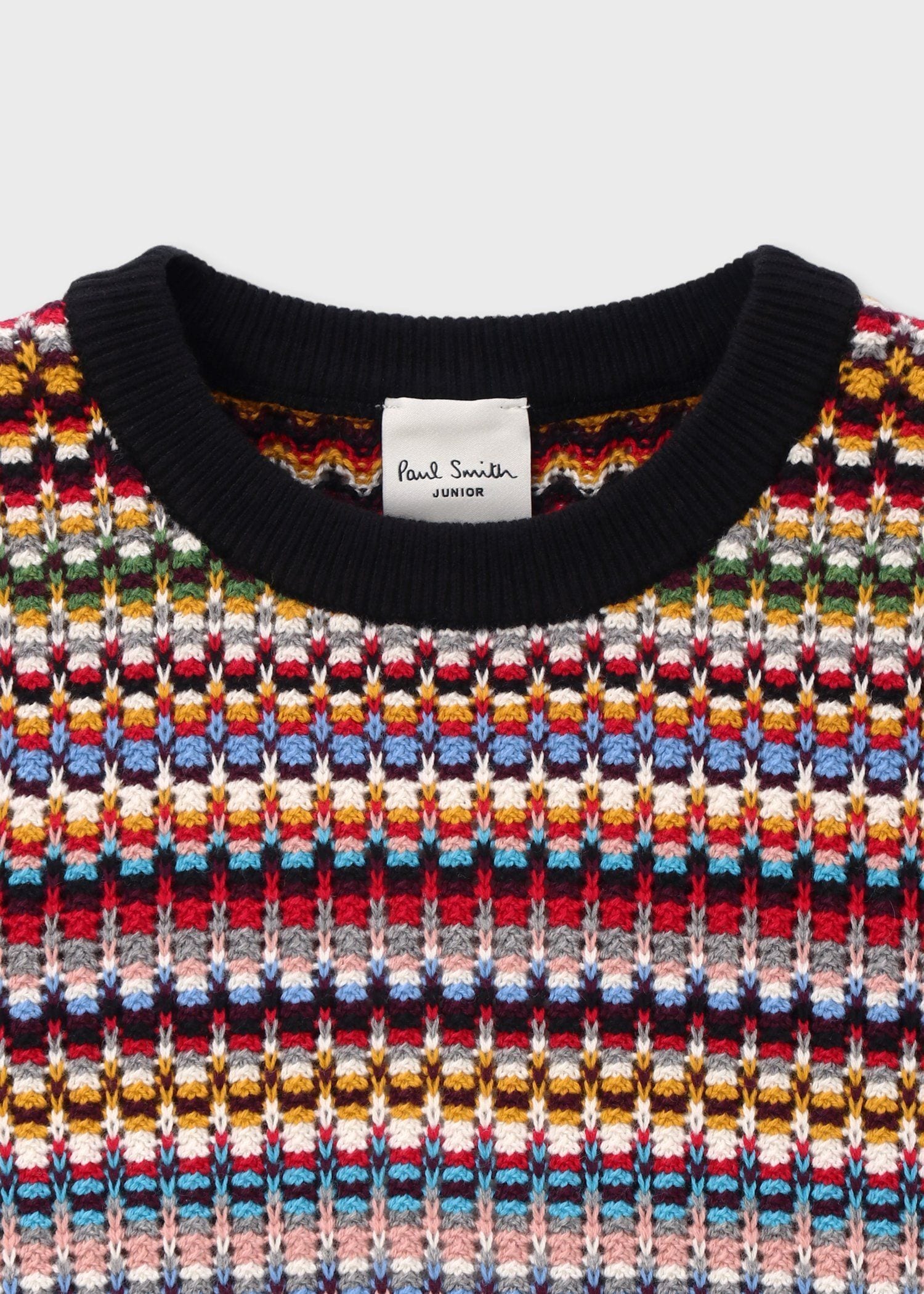 ジュニア マルチボーダー ニットベスト