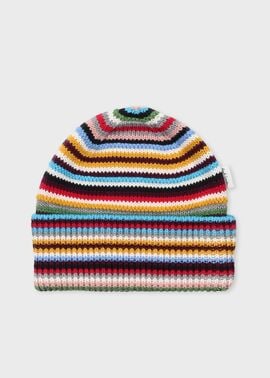 ジュニア マルチボーダー ニットワッチ