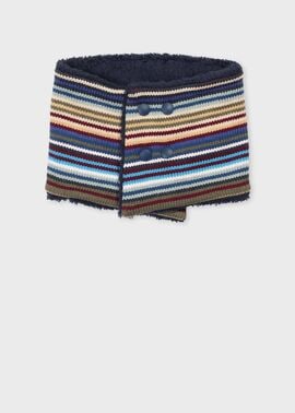 ジュニア マルチボーダー ネックウォーマー