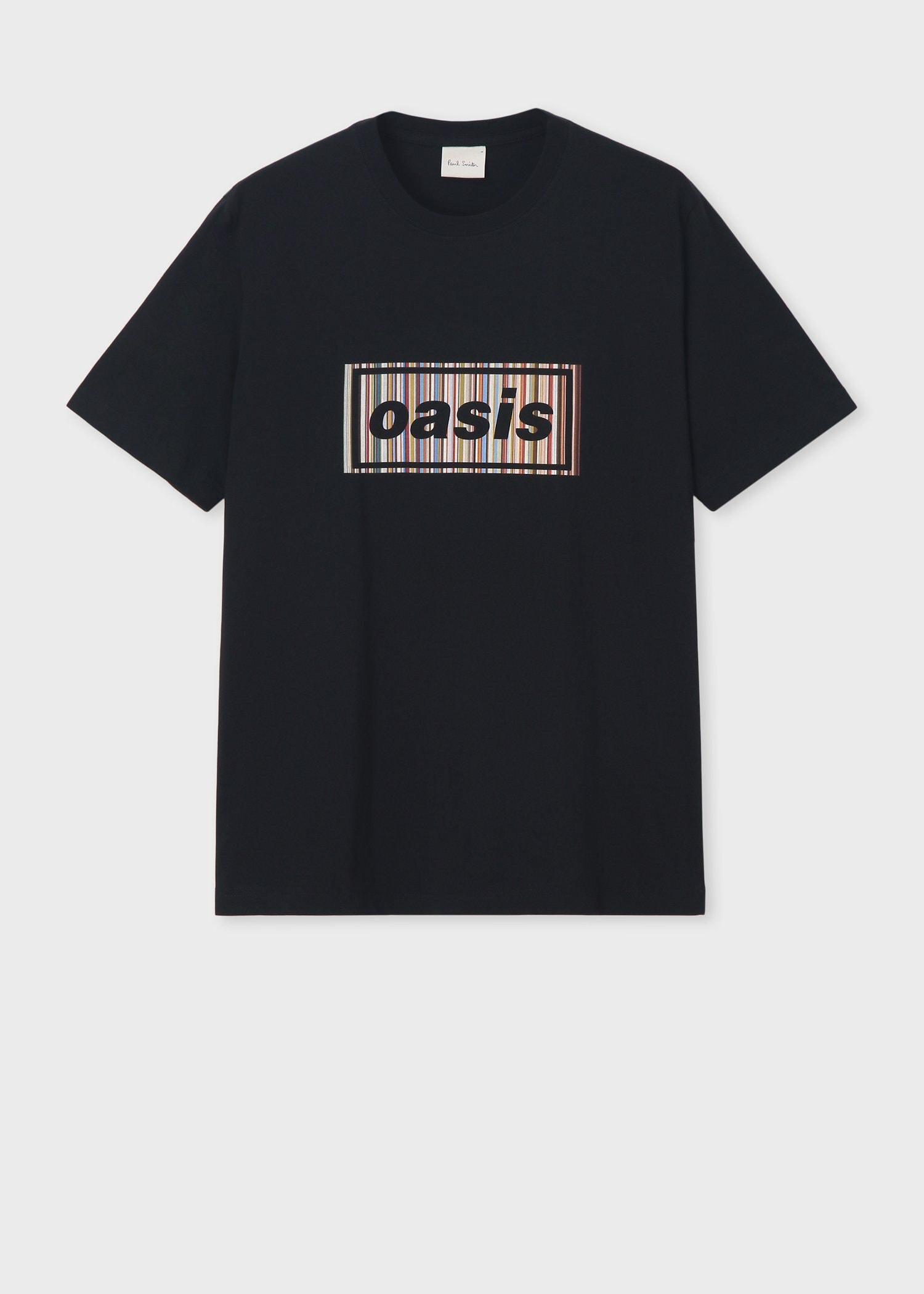 ウィメンズ Paul Smith × Oasis シグネチャーストライプロゴ Tシャツ