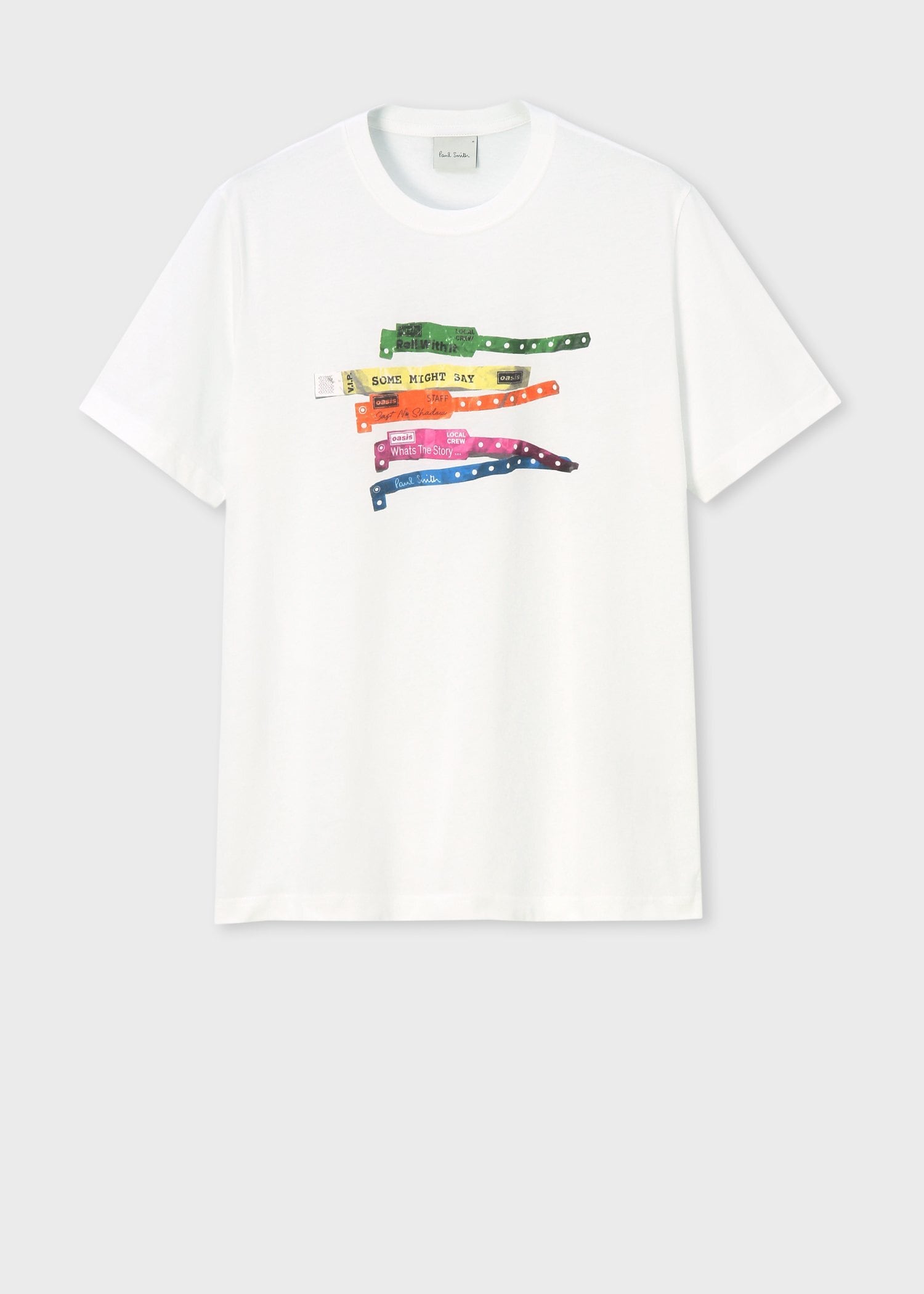 ウィメンズ Paul Smith × Oasis リストバンド Tシャツ