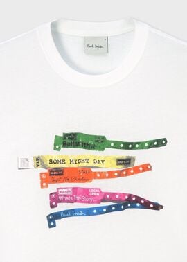 ウィメンズ Paul Smith × Oasis リストバンド Tシャツ ｜ポール・スミス