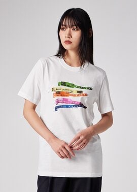 ウィメンズ Paul Smith × Oasis リストバンド Tシャツ
