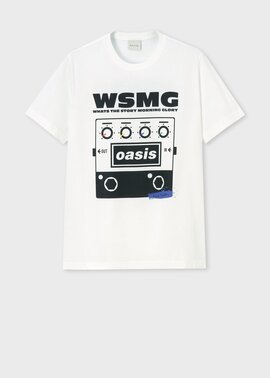 ウィメンズ Paul Smith × Oasis WSMG Tシャツ（ホワイト） ｜ポール