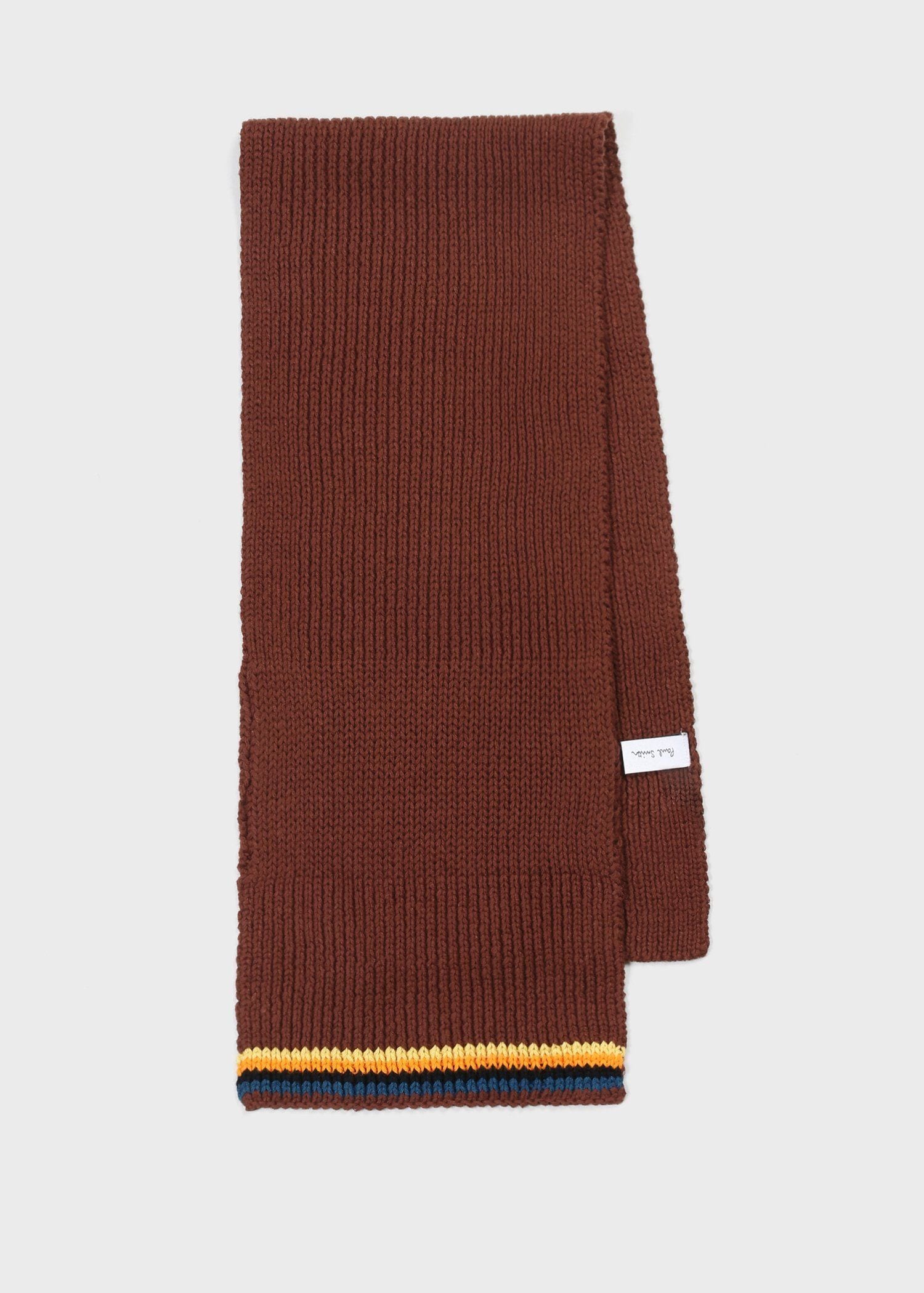 アーティストストライプ ニットスカーフ