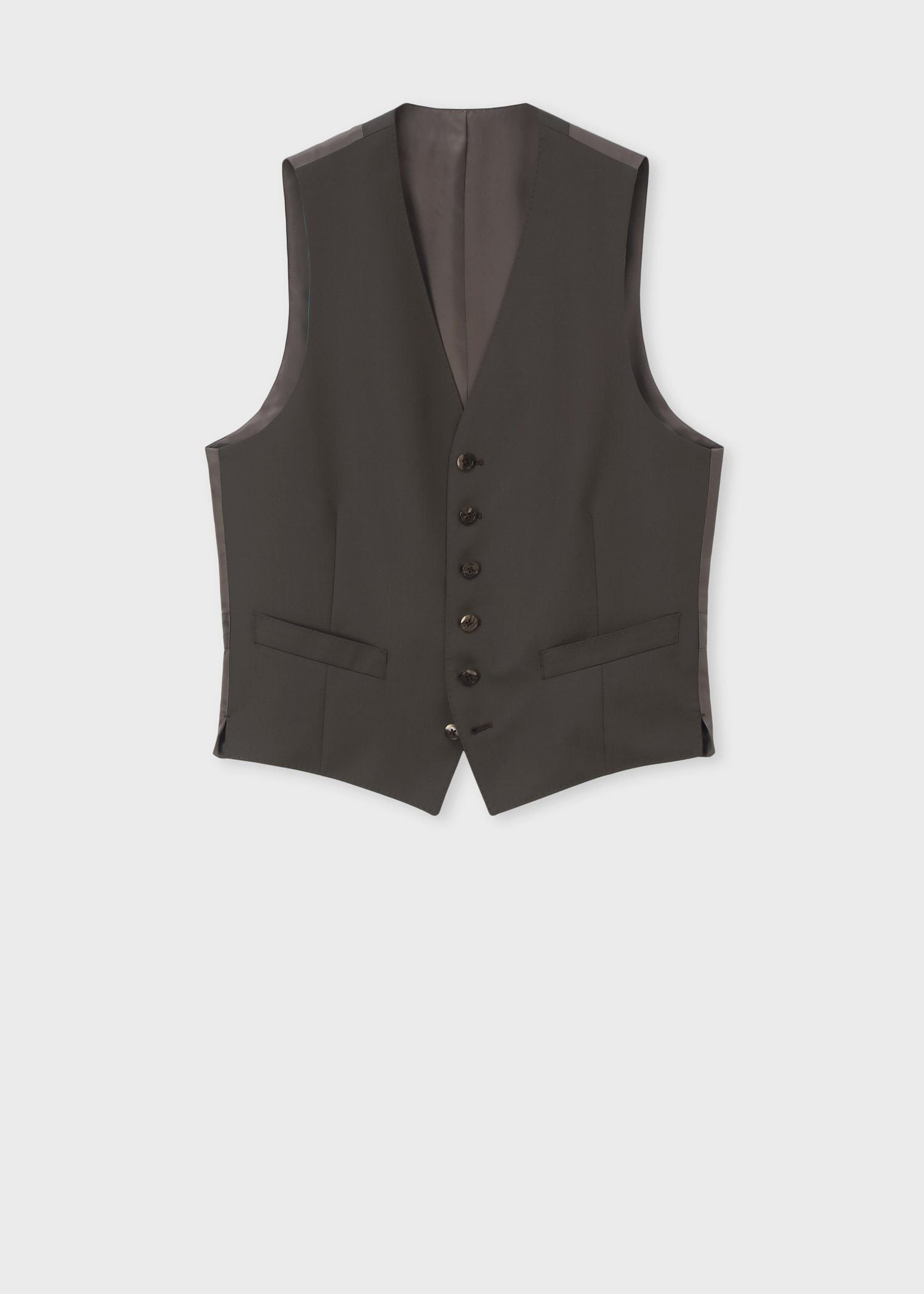 Paul Smith 襟付き スーツ ベスト ジレ チェック柄 ポールスミス Paul Smith ベスト Paul Smith 襟付き スーツ ベスト ジレ チェック柄