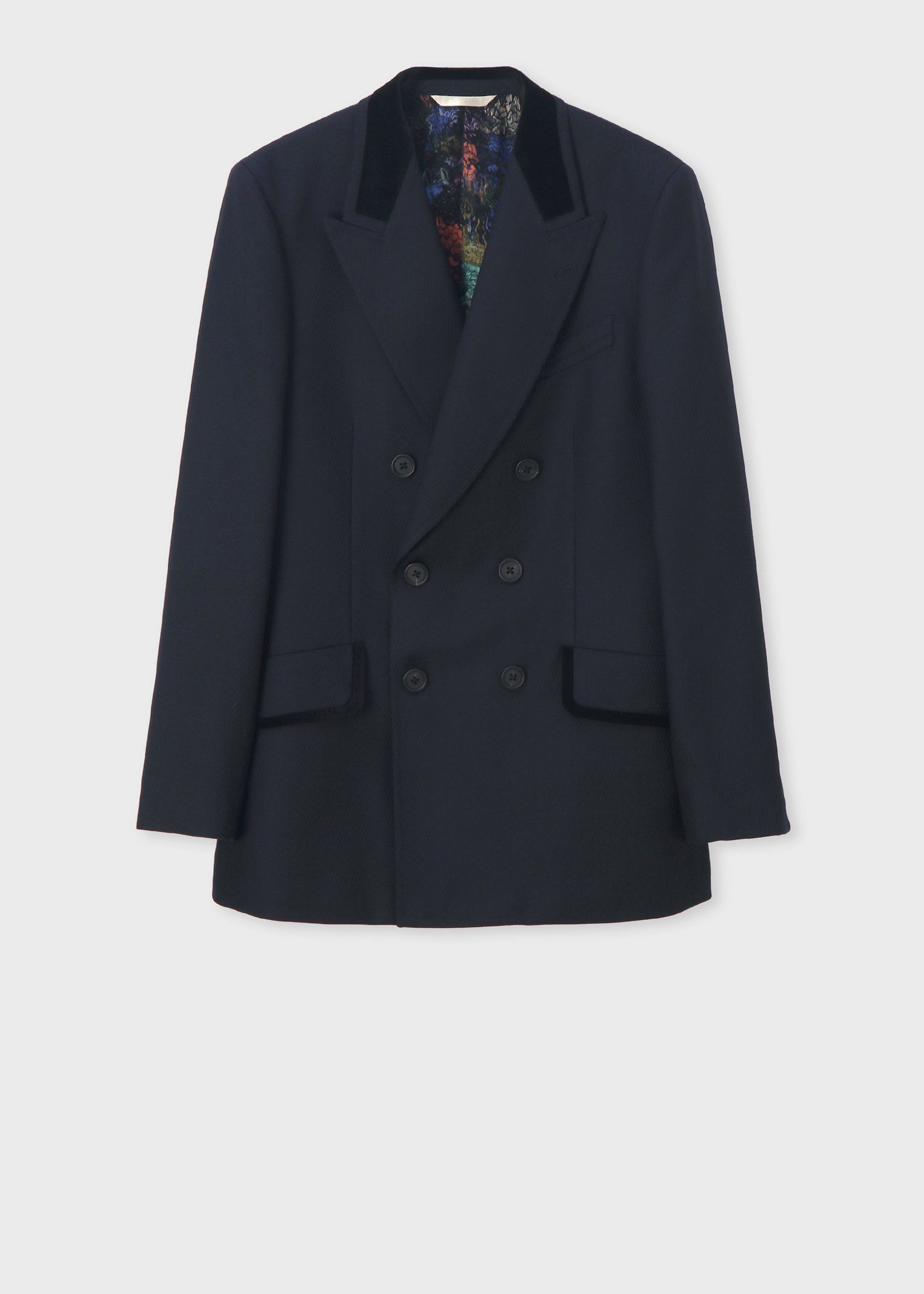 コードウール ダブルブレストジャケット