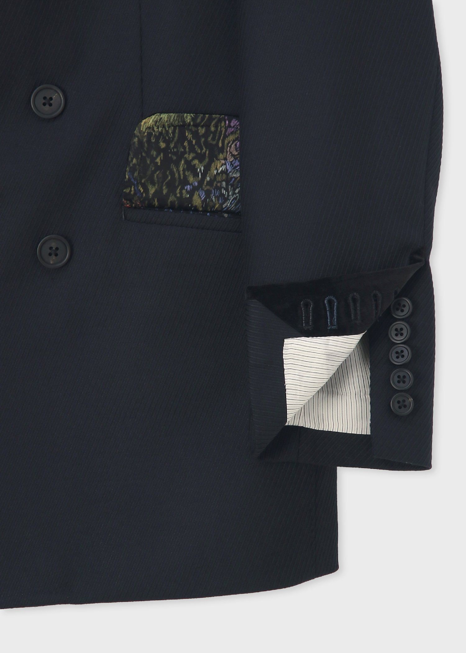 コードウール ダブルブレストジャケット